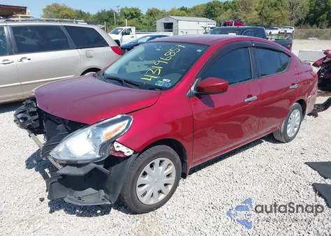 2016 Nissan Versa 1.6 Sv z USA, uszkodzony, nr VIN 3N1CN7AP3GL873955